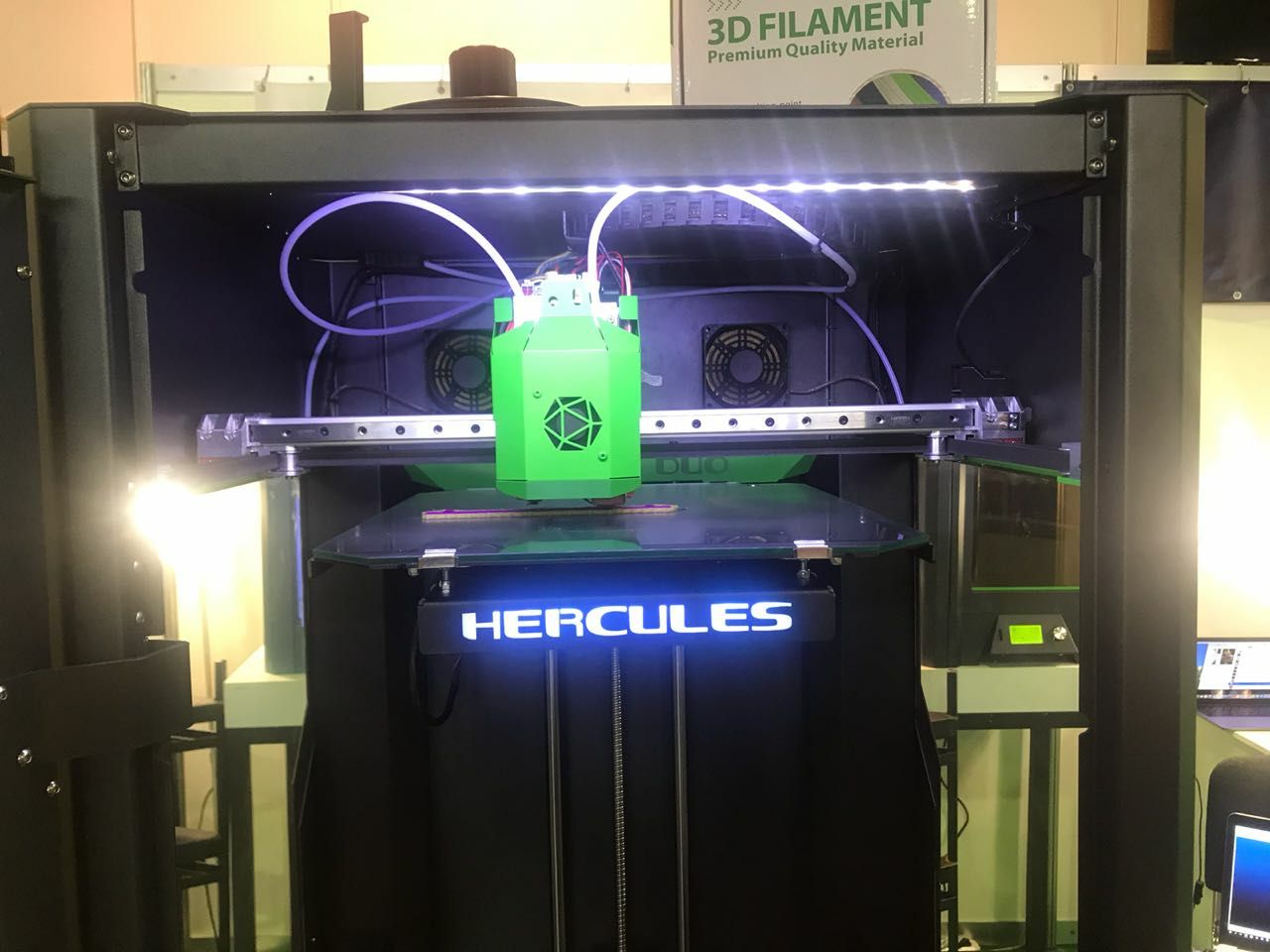 картинка 3d принтер hercules strong duo от магазина Robots Online
