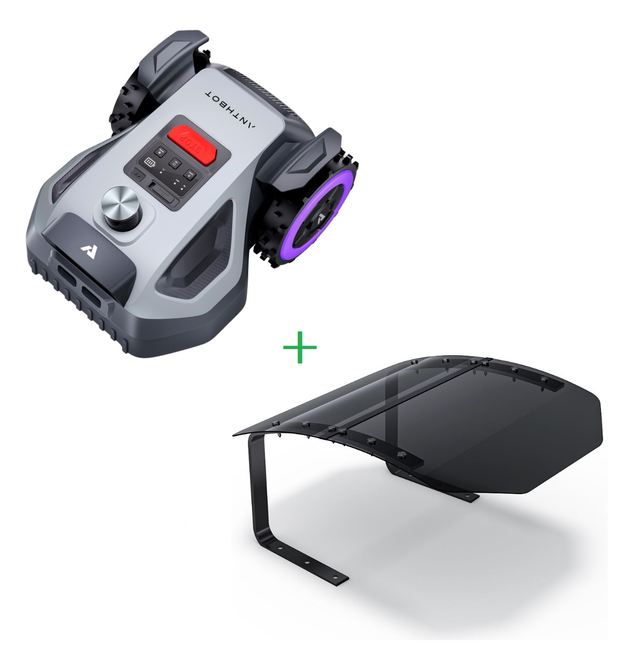 картинка робот-газонокосилка anthbot m5 lidar + укрытие от дождя от магазина Robots Online