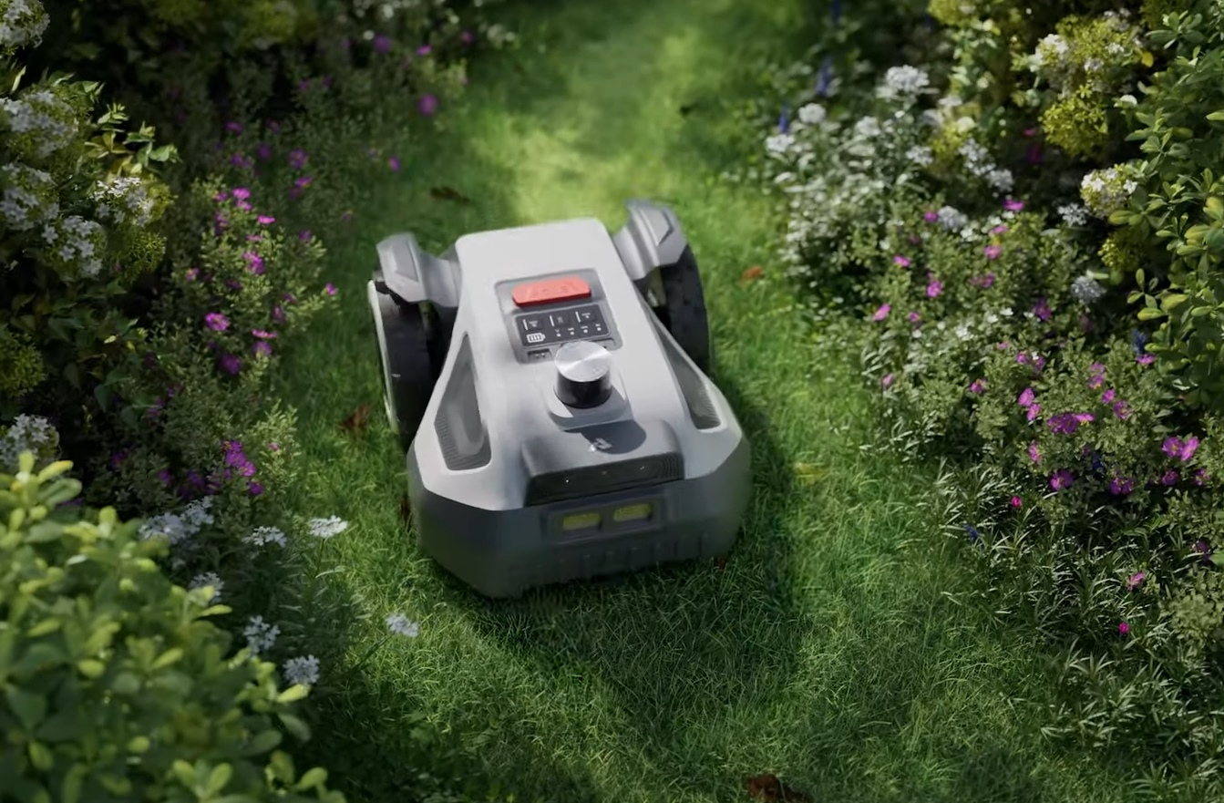 картинка робот-газонокосилка anthbot m5 lidar + укрытие от дождя от магазина Robots Online