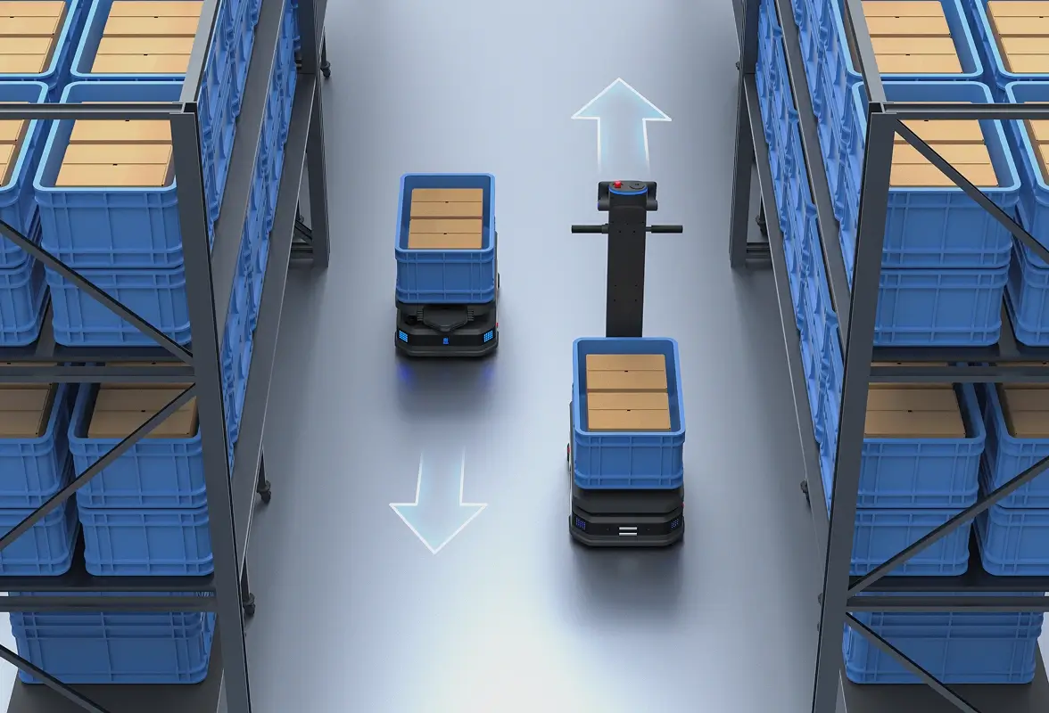 картинка складской робот pudu t600 от магазина Robots Online