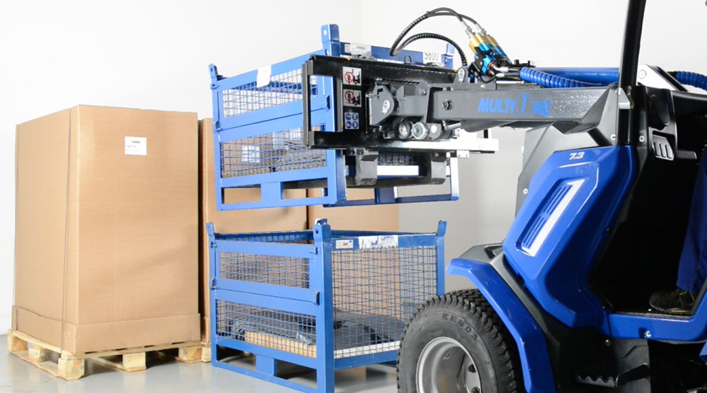 картинка вилы паллетные с гидравлическим смещением 1200 мм от магазина Robots Online