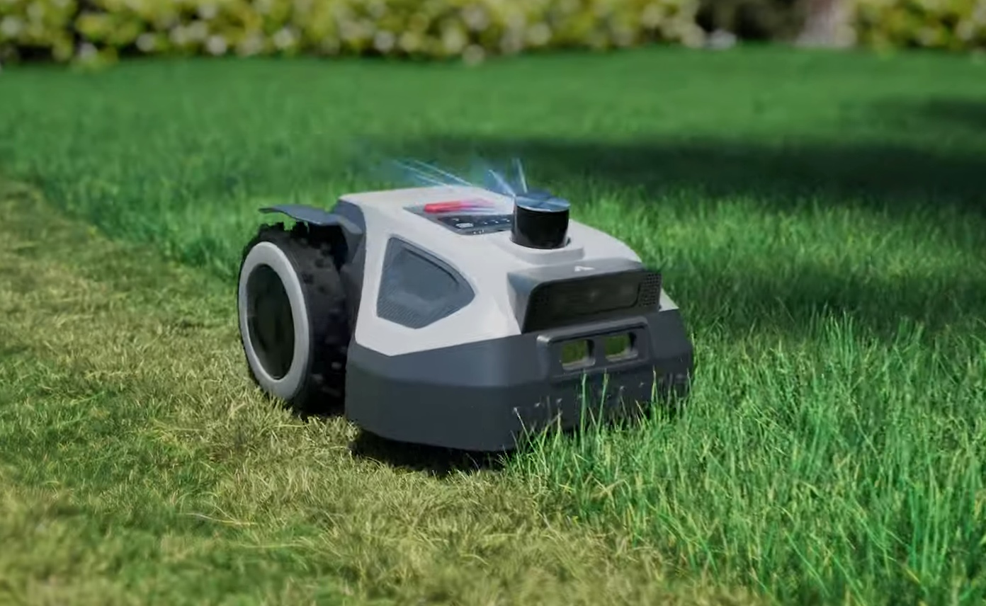картинка робот-газонокосилка anthbot m9 беспроводной gps + ai от магазина Robots Online